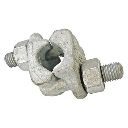 Wire Rope Dbl-Saddle Clip, 1