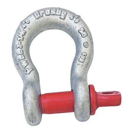 Anchor Shackle, Carbon Steel, 13, 000 lb. MPN:1018516