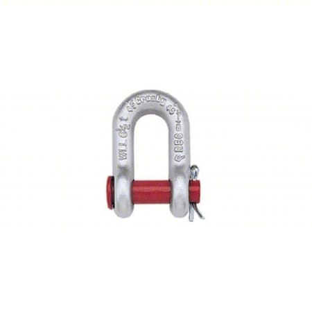 D-Shackle, 1, 000 lb Load Cap, Carbon Steel MPN:1018810