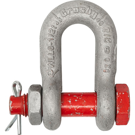 D-Shackle, 34, 000 lb, Carbon Steel MPN:1019935