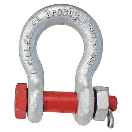 Anchor Shackle, 10, 000 lb, Alloy Steel MPN:1021038