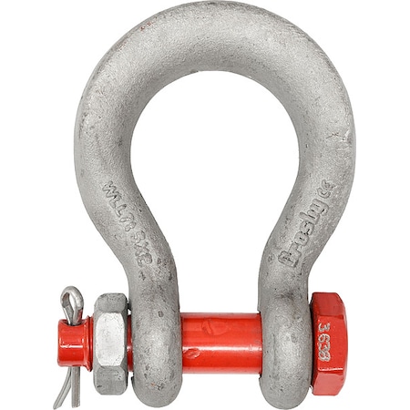Wide Body Shackle, 25, 000 lb, Alloy Steel MPN:1021265