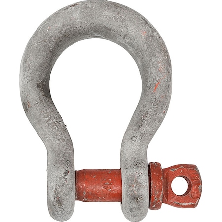 Wide Body Shackle, 25, 000 lb, Alloy Steel MPN:1021673