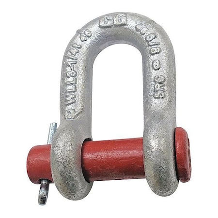 Anchor Shackle, Round Pin, 1-1/8