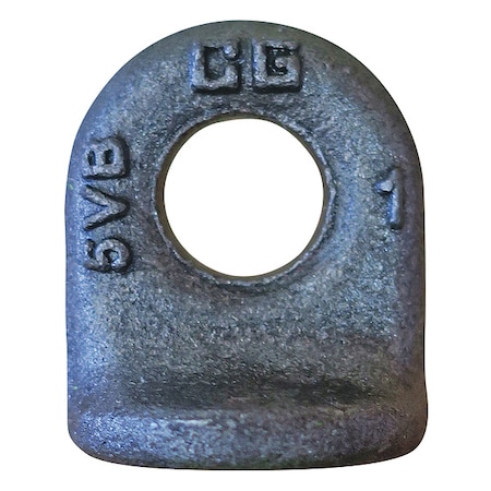Eye Bolt Without Shoulder, 5/16 in ID, Steel, Black Oxide MPN:1090740