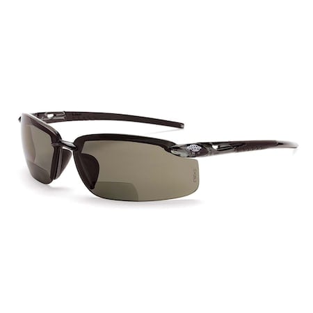 Crossfire ES5 Bifocal Safety Eyewear, PK1 MPN:2941425