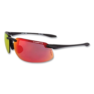 ES4 Prem Safety Gls-Matblk/Hd Red Mir MPN:2169