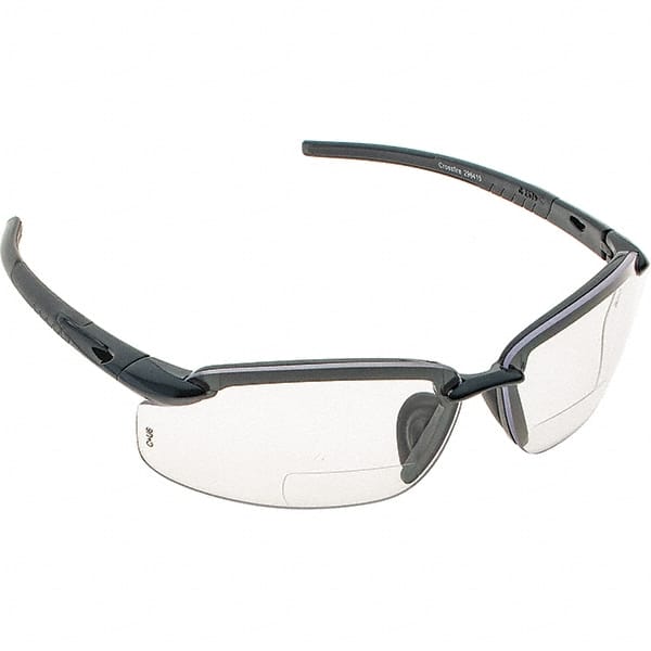 Magnifying Safety Glasses: +1.5, Clear Lenses, Anti-Fog & Scratch Resistant, ANSI Z87.1 MPN:296415