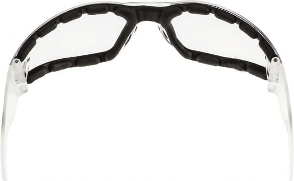Safety Glass: Anti-Fog, Polycarbonate, Clear Lenses, Full-Framed, UV Protection MPN:554 AF