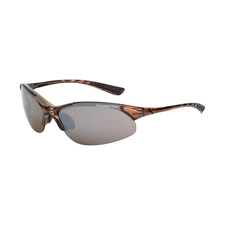 Xcbr Prem Safety Glass-Cry Brn/Hd Brnmir MPN:15117