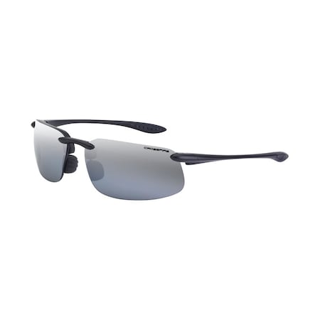 ES4 Prem Safety Gls-Cryblk/Plzd Slv Mir MPN:21427