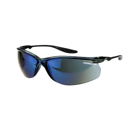 24SEVEN Perf Safety Glass-Cry Blk/Blumr MPN:3748