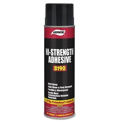 Hi-Strenght Adhesive 16OZ/11.3 Oz Net MPN:C8190