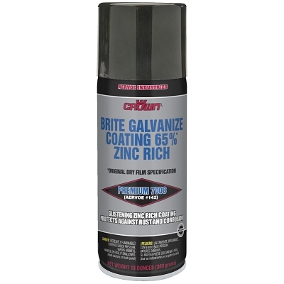 16 Oz Aerosol Brite Galvnize (13 Oz Fill) 7707 MPN:7008