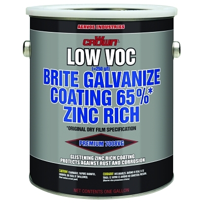 Low Voc Brite Galv <100G/L. MPN:7008VG