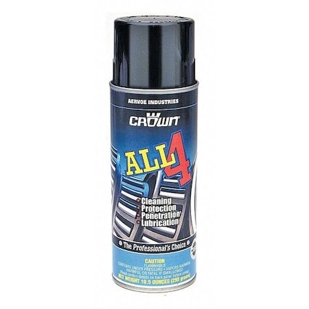 Lubricant, 10.5 oz, Aerosol Can, Mineral Oil, Amber MPN:7340