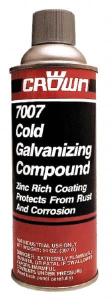 Zinc Cold Galvanizing Compound: 13 oz Aerosol Can MPN:7007