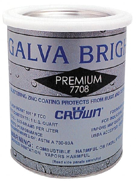 Zinc Cold Galvanizing Compound: 32 oz Bottle MPN:7008Q