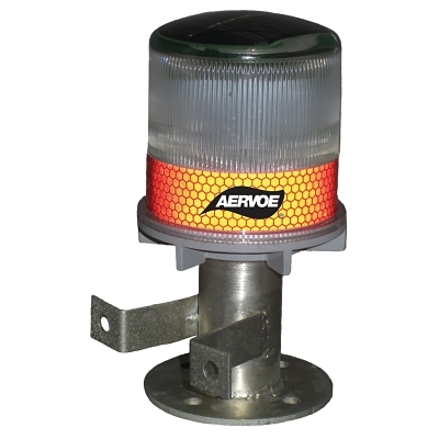 Solar Strobe/Signal Light [RED] MPN:1197