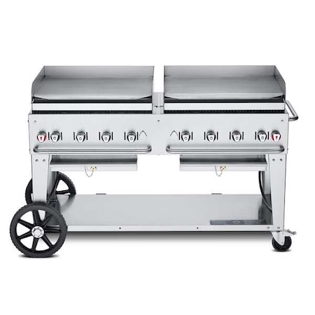 Portable Gas Griddle, 8 Burners MPN:MG-60