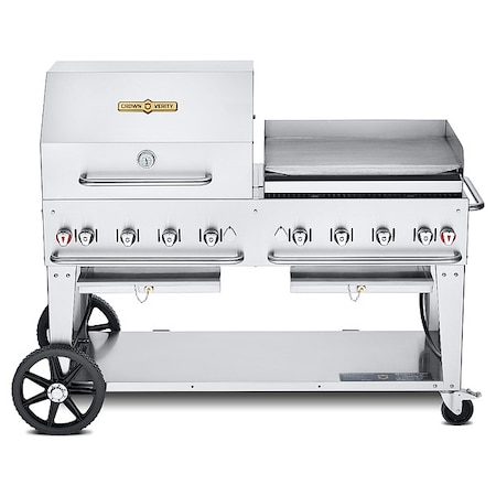Propane Grill, Propane, 129, 000 BtuH MPN:CV-MCB-60RGP-LP