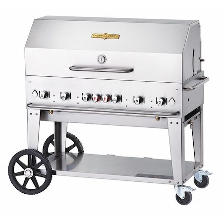 Mobile Grill Roll Dome Package, LP, 48