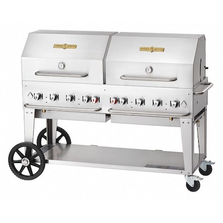 Mobile Grill Roll Dome Package, NG, 60