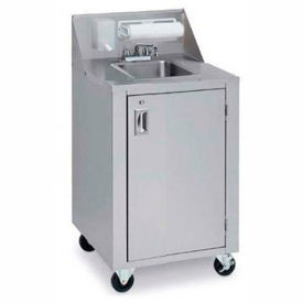 Crown Verity® CV-PHS-4 Portable Space Saver Sink Complete Station Hot/Cold CV-PHS-4