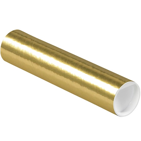 Mailing Tube, Gold, Cylindrical, PK50 MPN:P2009GO