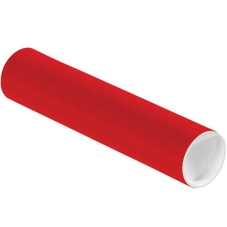 Mailing Tube, 9inLx2in.dia, Red, PK50 MPN:P2009R