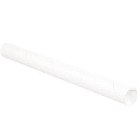 Mailing Tube, 20inLx2in.dia, White, PK50 MPN:P2020W