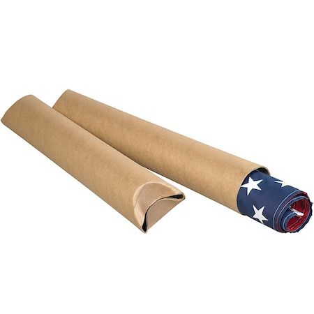 Mailing Tube, Brown, Cylindrical, PK15 MPN:S4030K