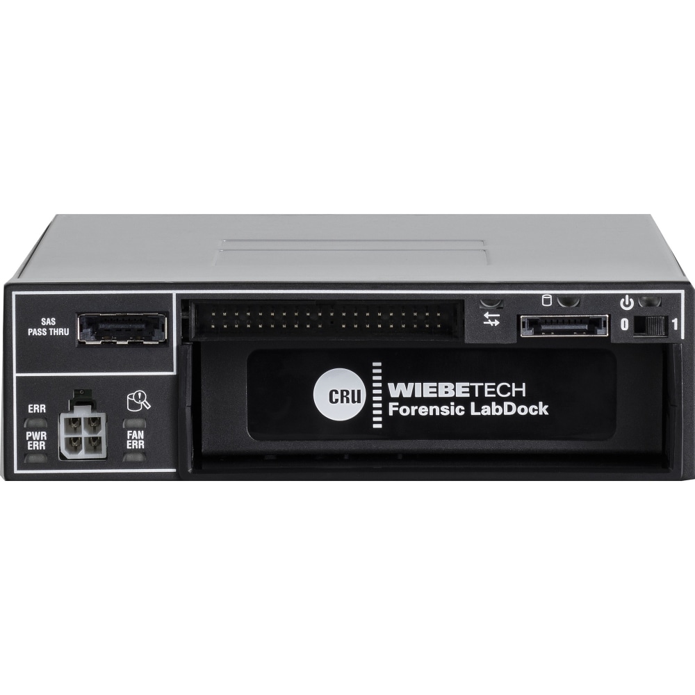 CRU Forensic LabDock S5 - Storage controller - ATA / eSATA 3Gb/s - SATA 3Gb/s MPN:31340-0409-0000