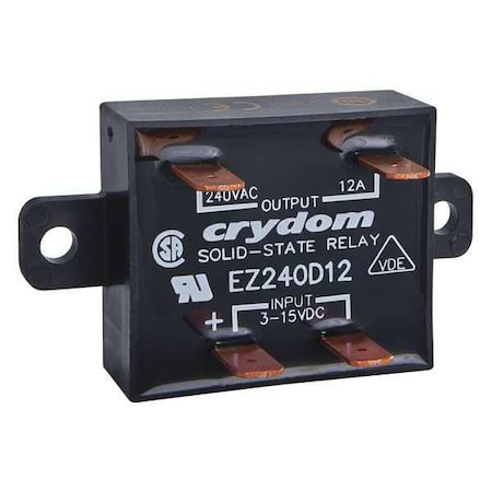 Solid State Relay, 1 Phase, Faston, Panel, SCR MPN:EZE240D18