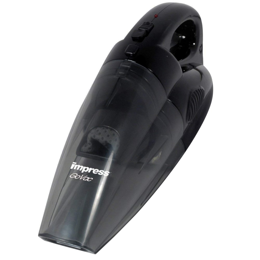 Impress GoVac Rechargeable Deluxe Handheld Vacuum With Base, 0.5 Qt. MPN:99586195M