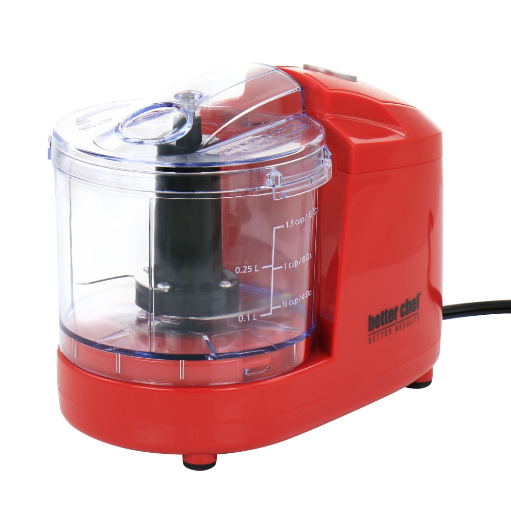 Better Chef Compact Mini Chopper, 12 Oz, Red MPN:995115818M