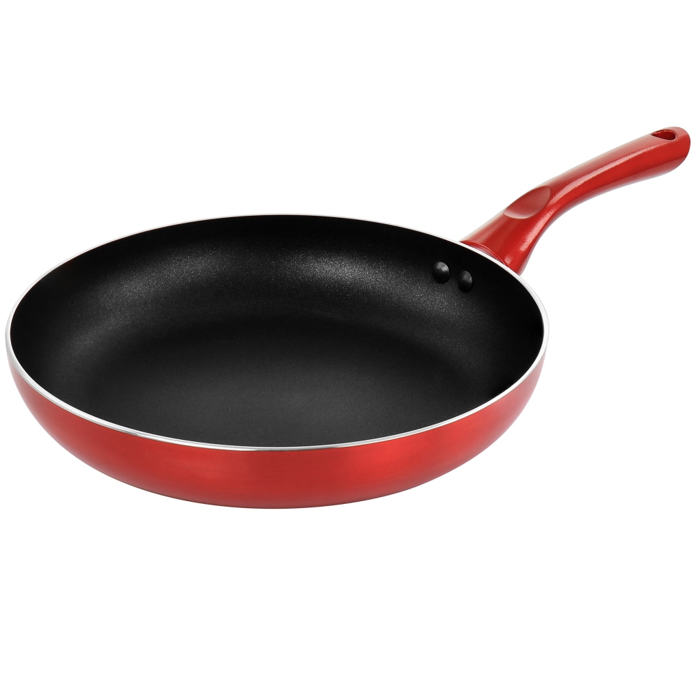 Better Chef Gourmet Metallic Non-Stick Fry Pan, 10in, Red MPN:995116540M