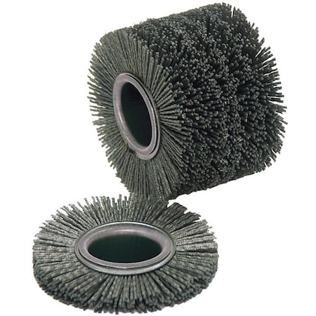 Bristle Wheel, 4in dia x 2-7/8in MPN:46101