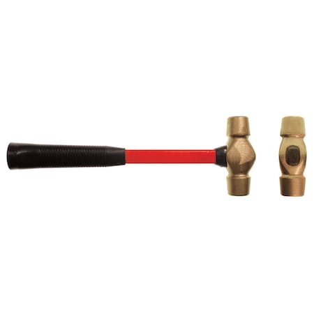 Non Sparking Hammer, Double Face, 0.25 lb, Beryllium Copper MPN:EX103U-0025B