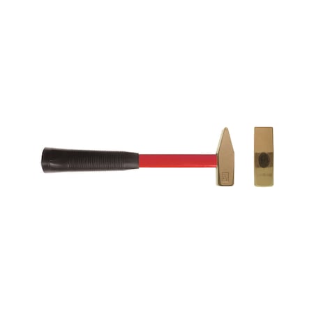 Non Sparking Hammer, Cross Peen, 1.5 KG, Aluminum Bronze MPN:EX1041-1500A