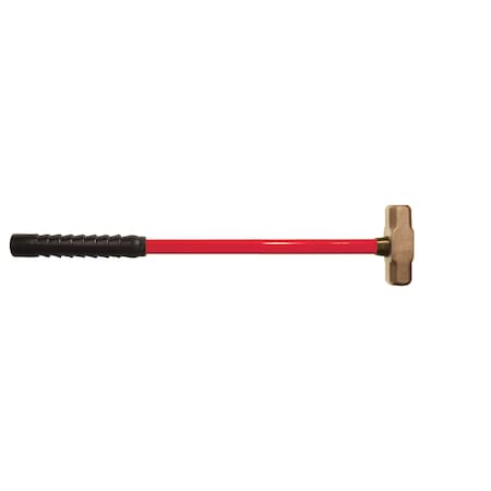 Non Sparking Hammer, Sledge, 18 lbs, Aluminum Bronze MPN:EX104U-1800A