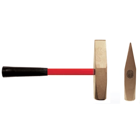 Non Sparking Hammer, Cutoff, 5 lbs, Aluminum Bronze MPN:EX105U-0500A