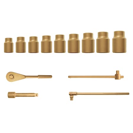 Non Sparking Kit, 3/4in Drive Socket 16pc set MPN:EX1540-KIT A