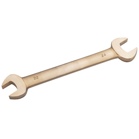 Non Sparking Wrench, Dbl Open End, 7/8 x 15/16, Aluminum Bronze MPN:EX203-135UA