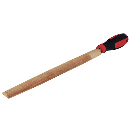 Non Sparking Half Round File, 250 x 24, Beryllium Copper MPN:EX411-250B