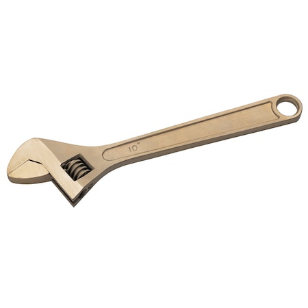 Non Sparking Adjustable Wrench, 8in (200mm), Aluminum Bronze MPN:EX501-8A