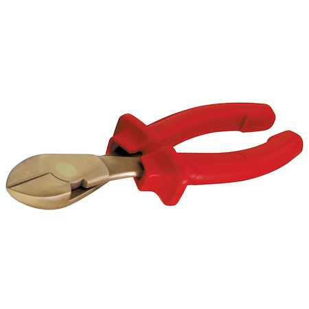 Non Sparking HD Diagonal Pliers, 180mm/7in, Beryllium Copper MPN:EX601HD-7B