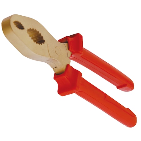 Non Sparking Plier, Pipe, 200mm (8in), Aluminum Bronze MPN:EX602-200A