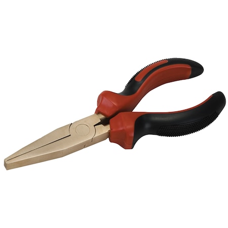 Non Sparking Flat Nose Pliers, 15mm, Beryllium Copper MPN:EX606-6B