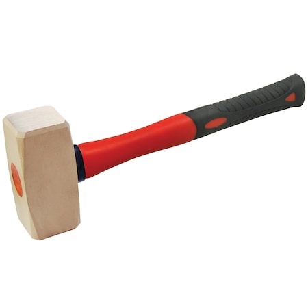 Non Sparking Sledge Hammer, German, 3kg, Aluminum Bronze MPN:EX6475-3000A